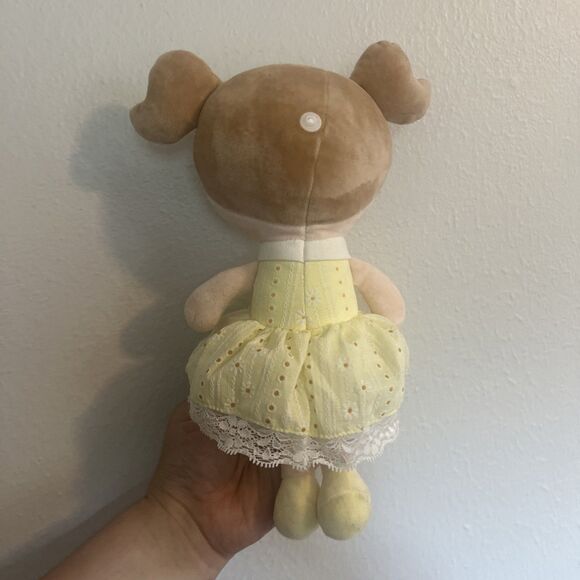 GLOVELEYA 16” SPRING YELLOW DOLL PLUSH TOY - Picture 2 of 3